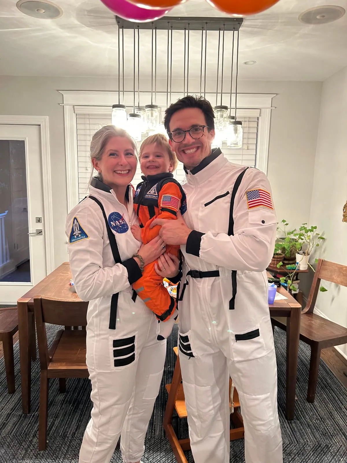 Family Halloween photo