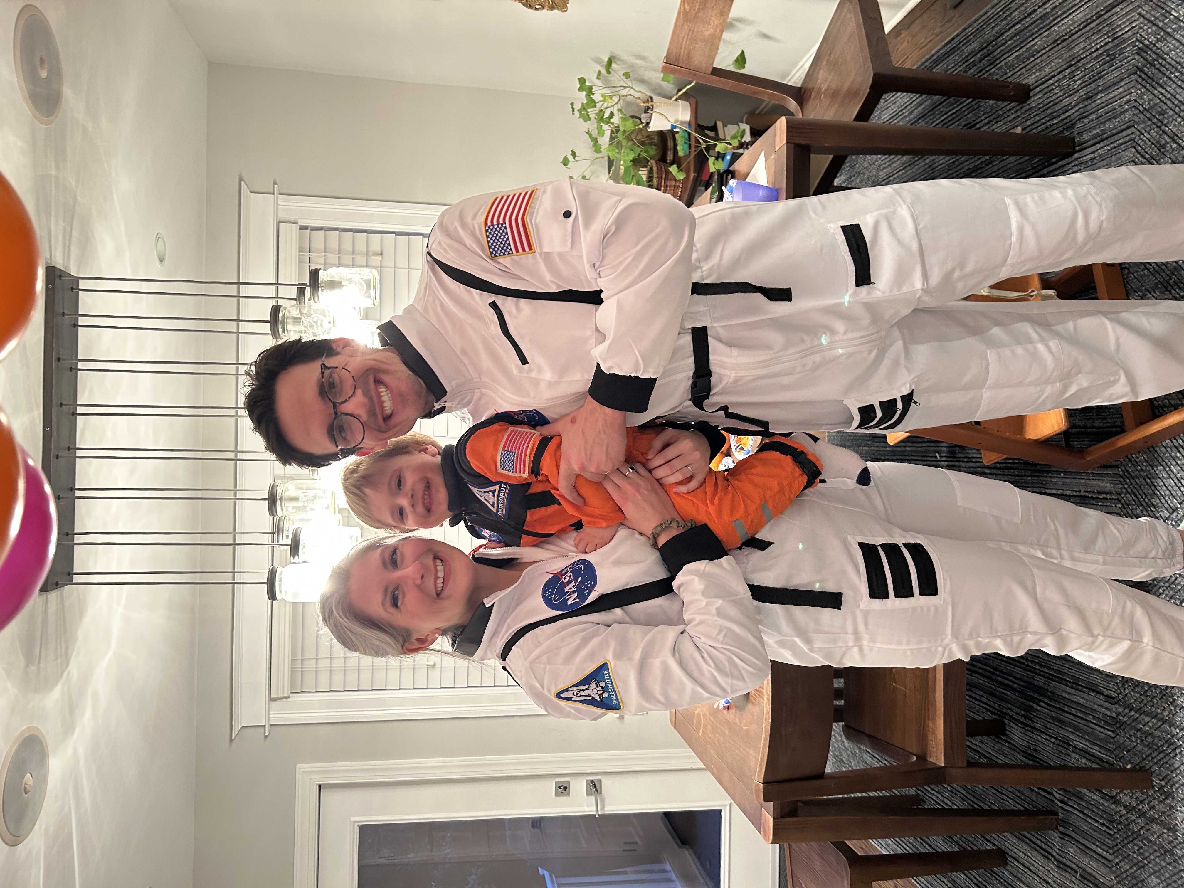 Family Halloween photo